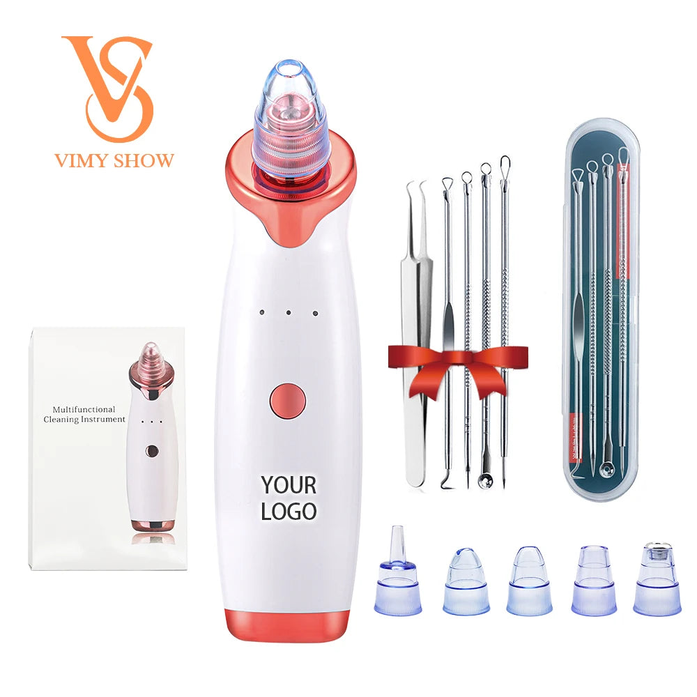 Blackhead Remover Pore Vacuum | Electric Pore Cleaner | 5 Suction Levels