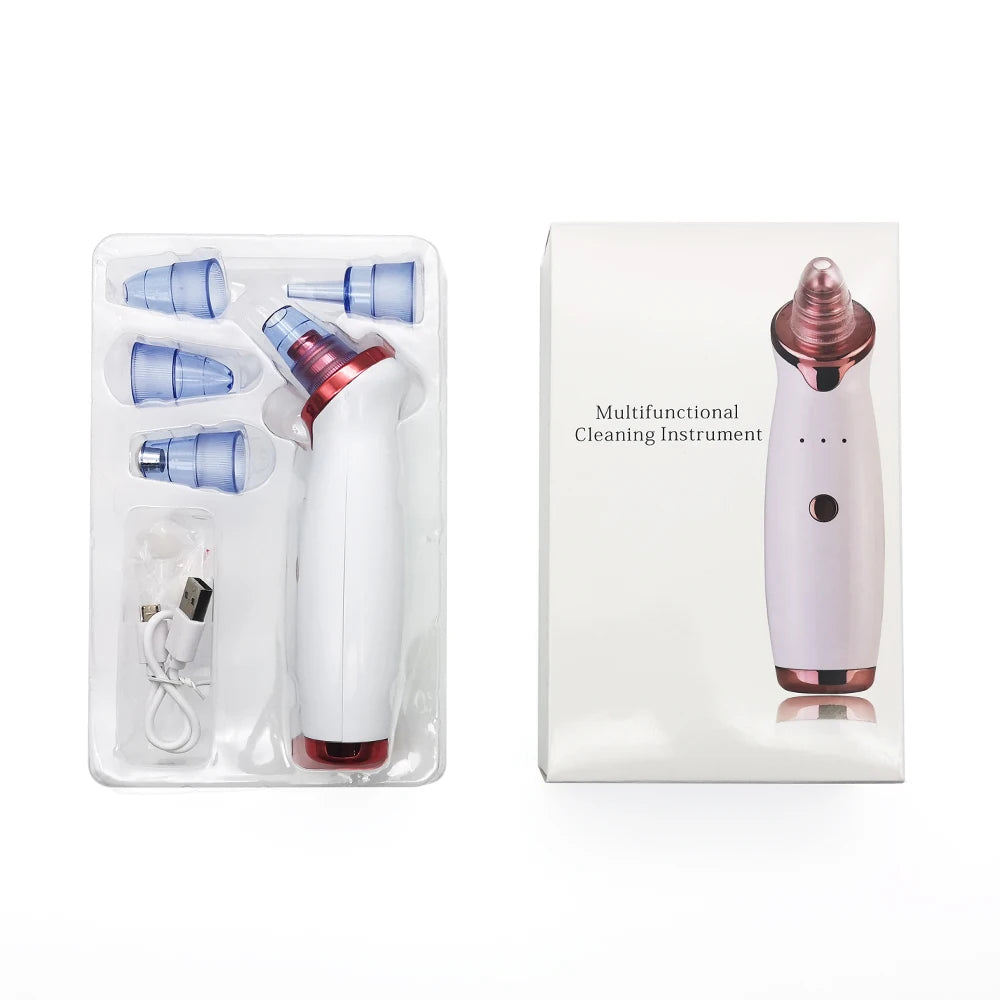 Blackhead Remover Pore Vacuum | Electric Pore Cleaner | 5 Suction Levels