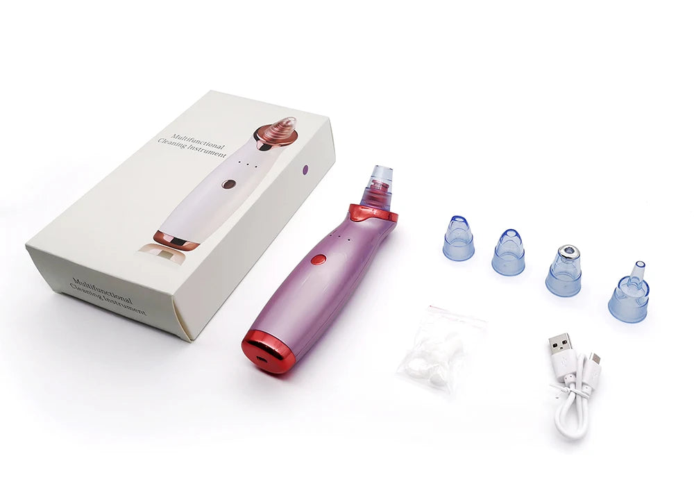 Blackhead Remover Pore Vacuum | Electric Pore Cleaner | 5 Suction Levels