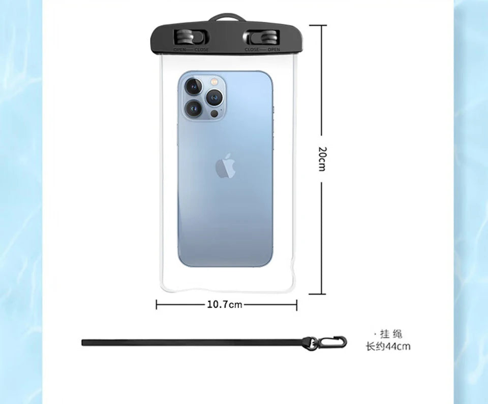 Waterproof Phone Pouch | Universal Fit | Beach & Swimming