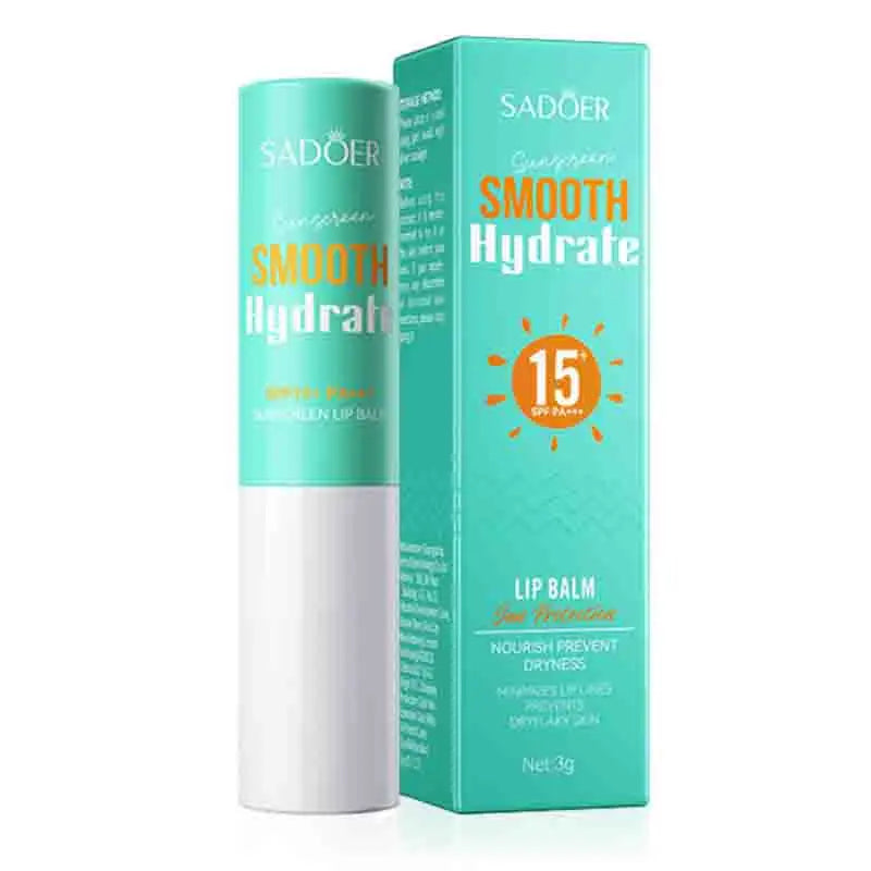 Lip Sunscreen SPF 15 | Moisturizing Lip Balm | Sun Protection & Nourishing