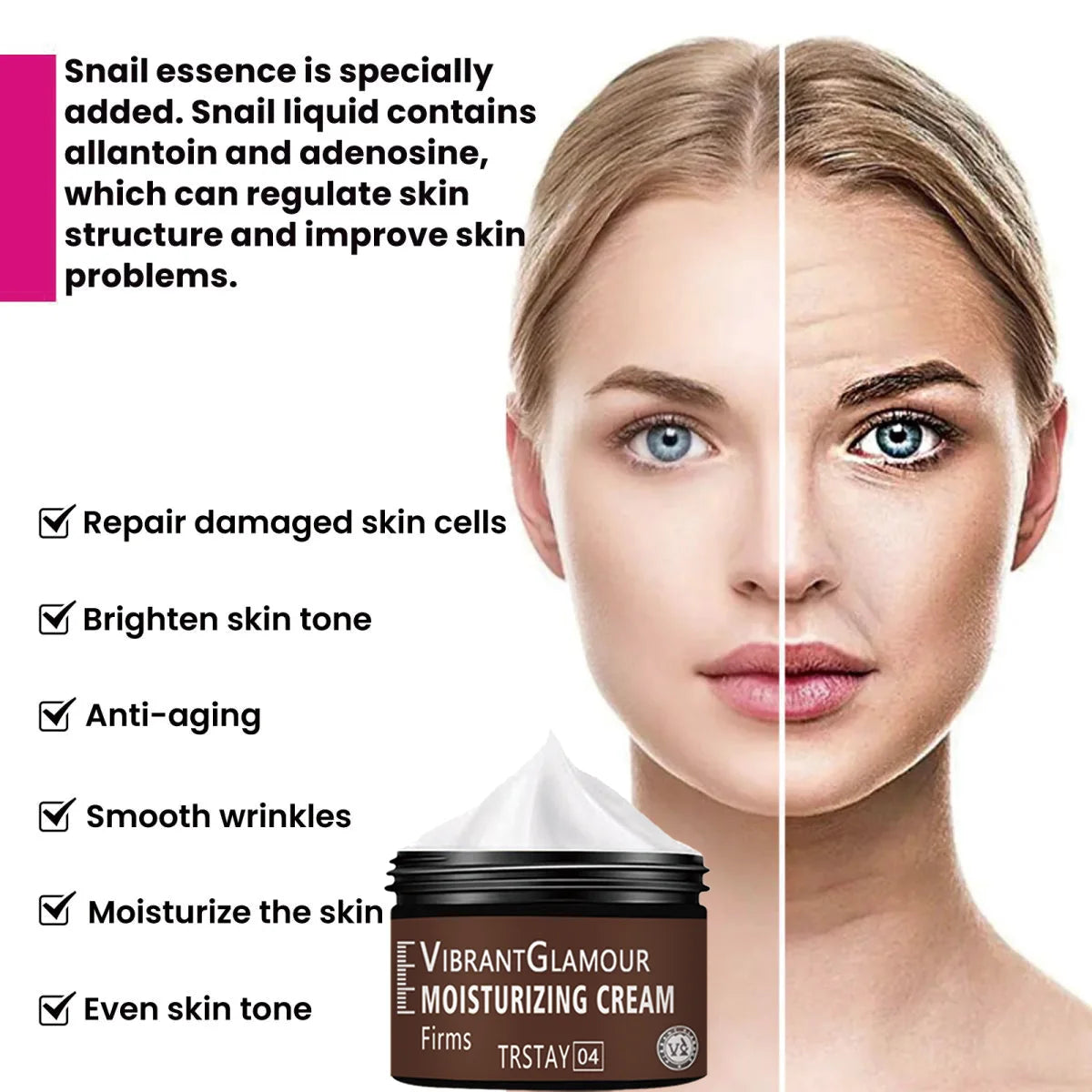 Retinol Face Cream | Anti-Aging, Firming & Brightening | All Skin Types