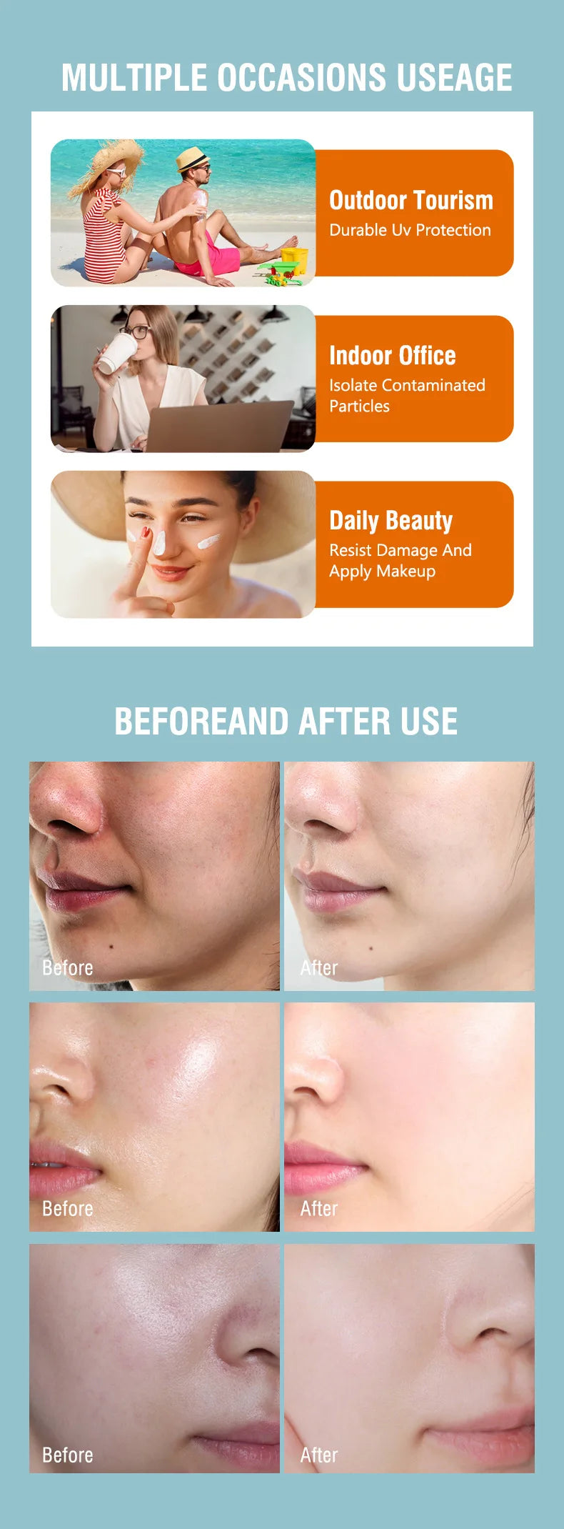 Sunscreen SPF 90+ | Face & Body | Waterproof & Anti-Aging