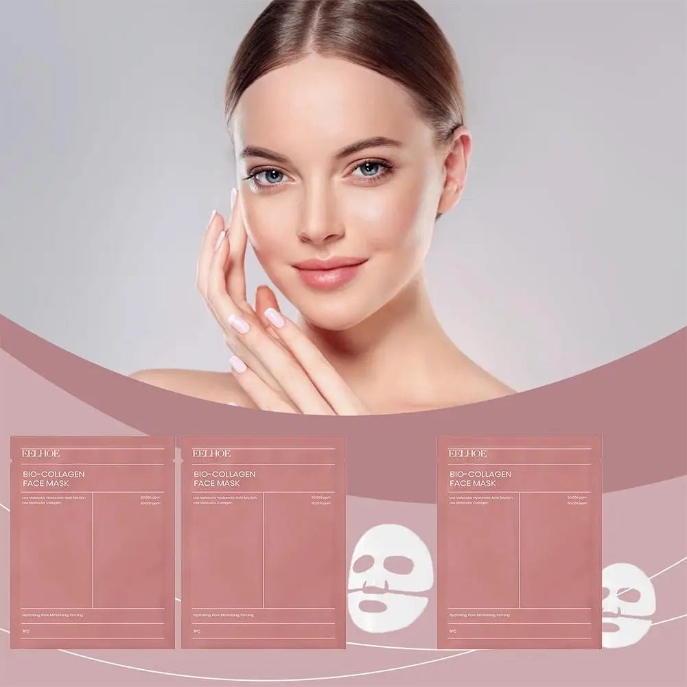 Bio Collagen Face Mask | Deep Hydrating & Pore Minimizing | Overnight Skin Care