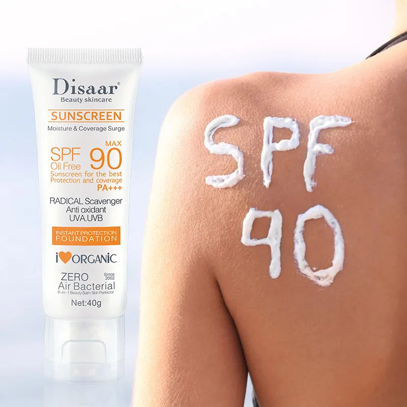 Sunscreen SPF 90+ | Face & Body | Waterproof & Anti-Aging