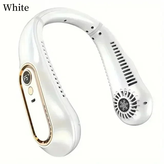 Portable Neck Fan | Bladeless & USB Rechargeable | 5 Speed Settings