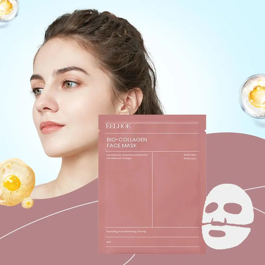 Bio Collagen Face Mask | Deep Hydrating & Pore Minimizing | Overnight Skin Care