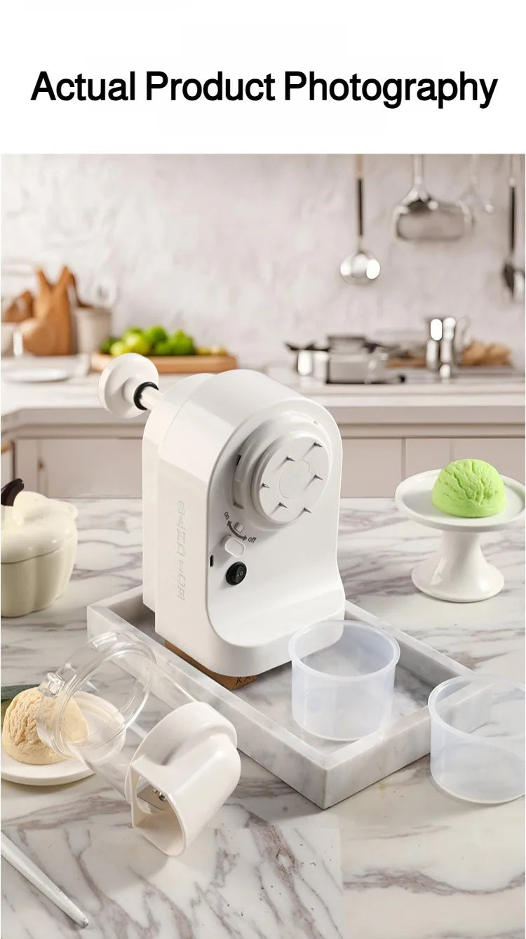 Electric Slush & Shaved Ice Machine | Portable & Wireless