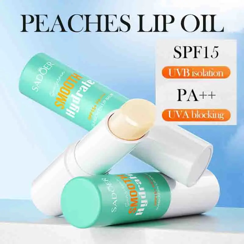 Lip Sunscreen SPF 15 | Moisturizing Lip Balm | Sun Protection & Nourishing