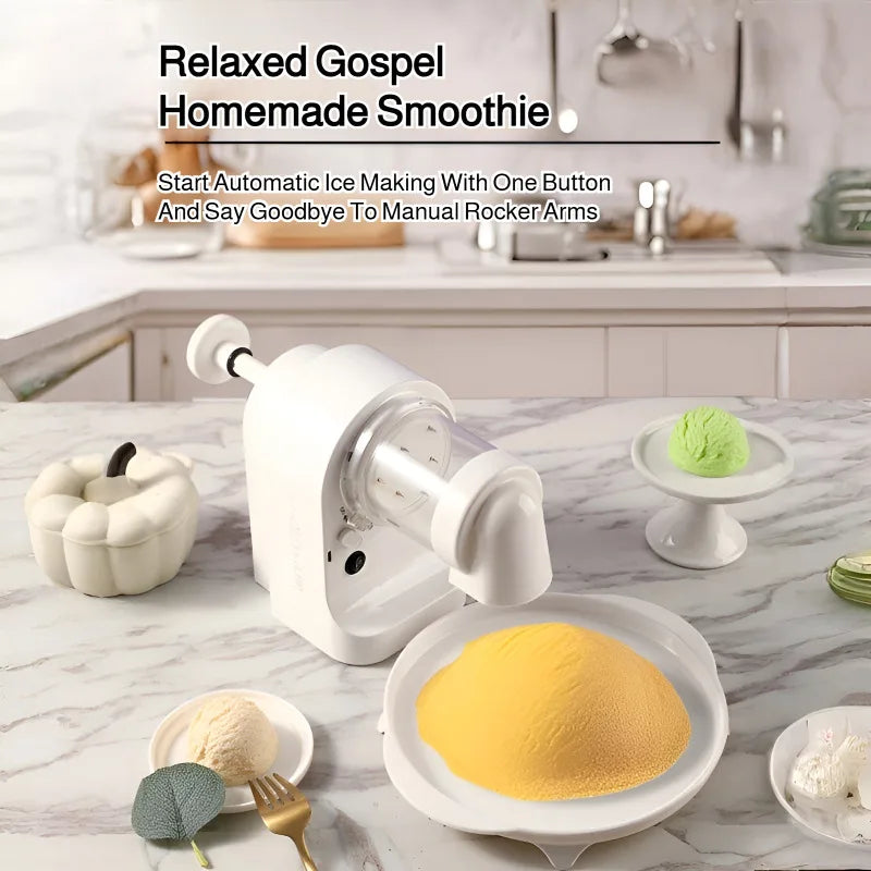 Electric Slush & Shaved Ice Machine | Portable & Wireless