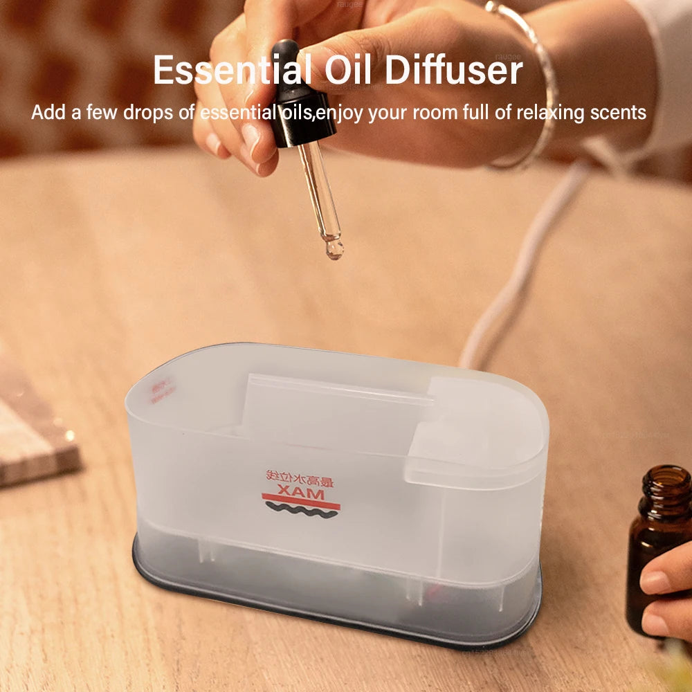 Aroma Flame Diffuser | LED Night Light & Essential Oil Humidifier