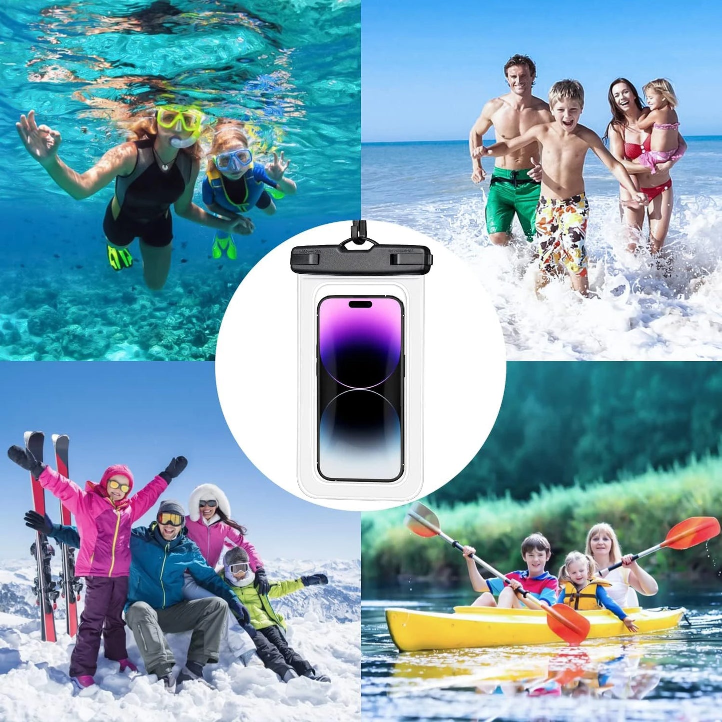 Waterproof Phone Pouch | Universal Fit | Beach & Swimming