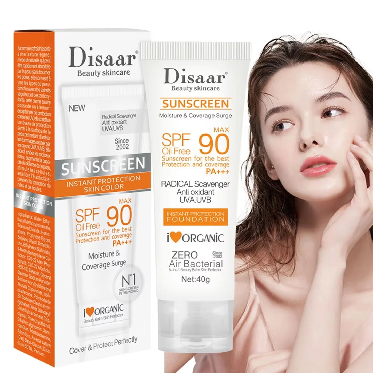 Sunscreen SPF 90+ | Face & Body | Waterproof & Anti-Aging