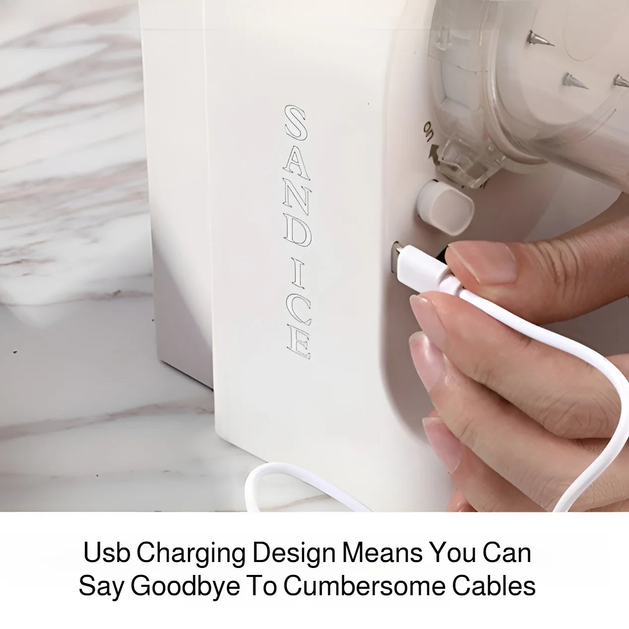 Electric Slush & Shaved Ice Machine | Portable & Wireless
