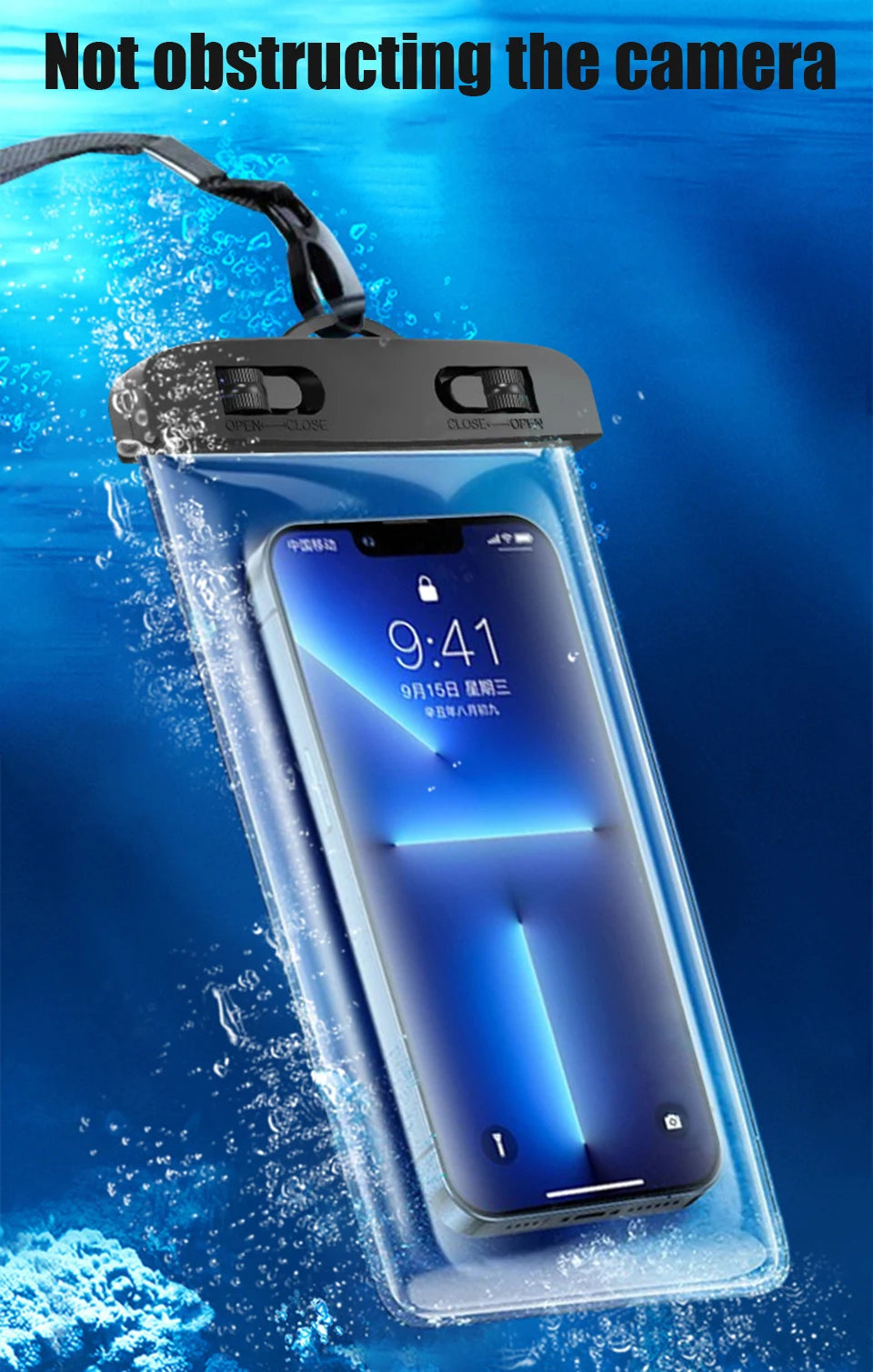 Waterproof Phone Pouch | Universal Fit | Beach & Swimming