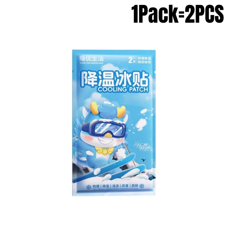 Cooling Gel Patches | Instant Relief for Fever, Headache & Heat | Hydrogel