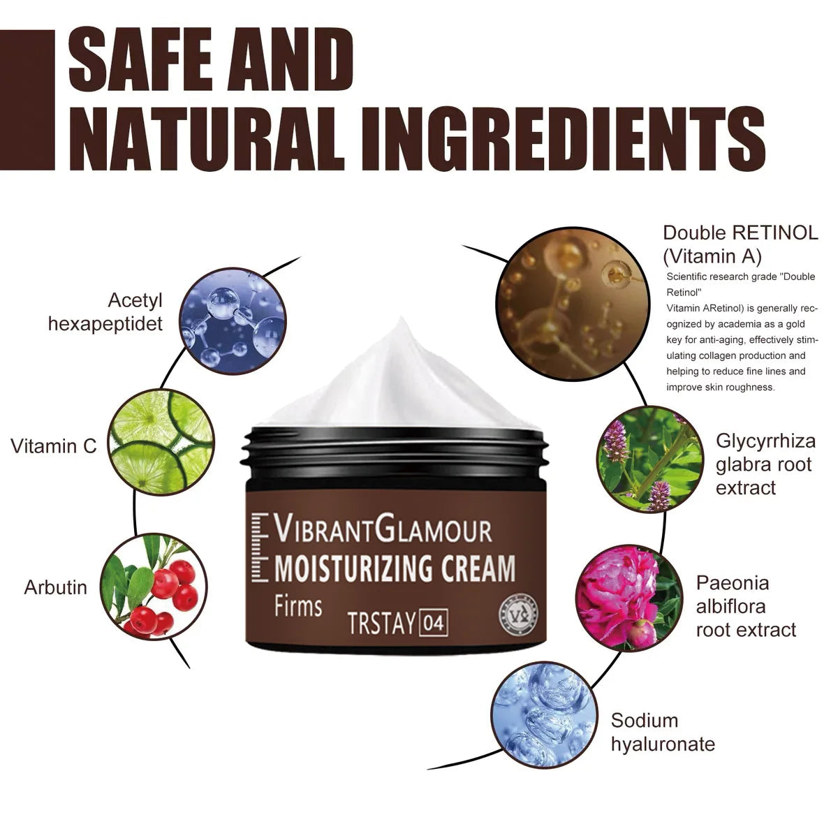 Retinol Face Cream | Anti-Aging, Firming & Brightening | All Skin Types