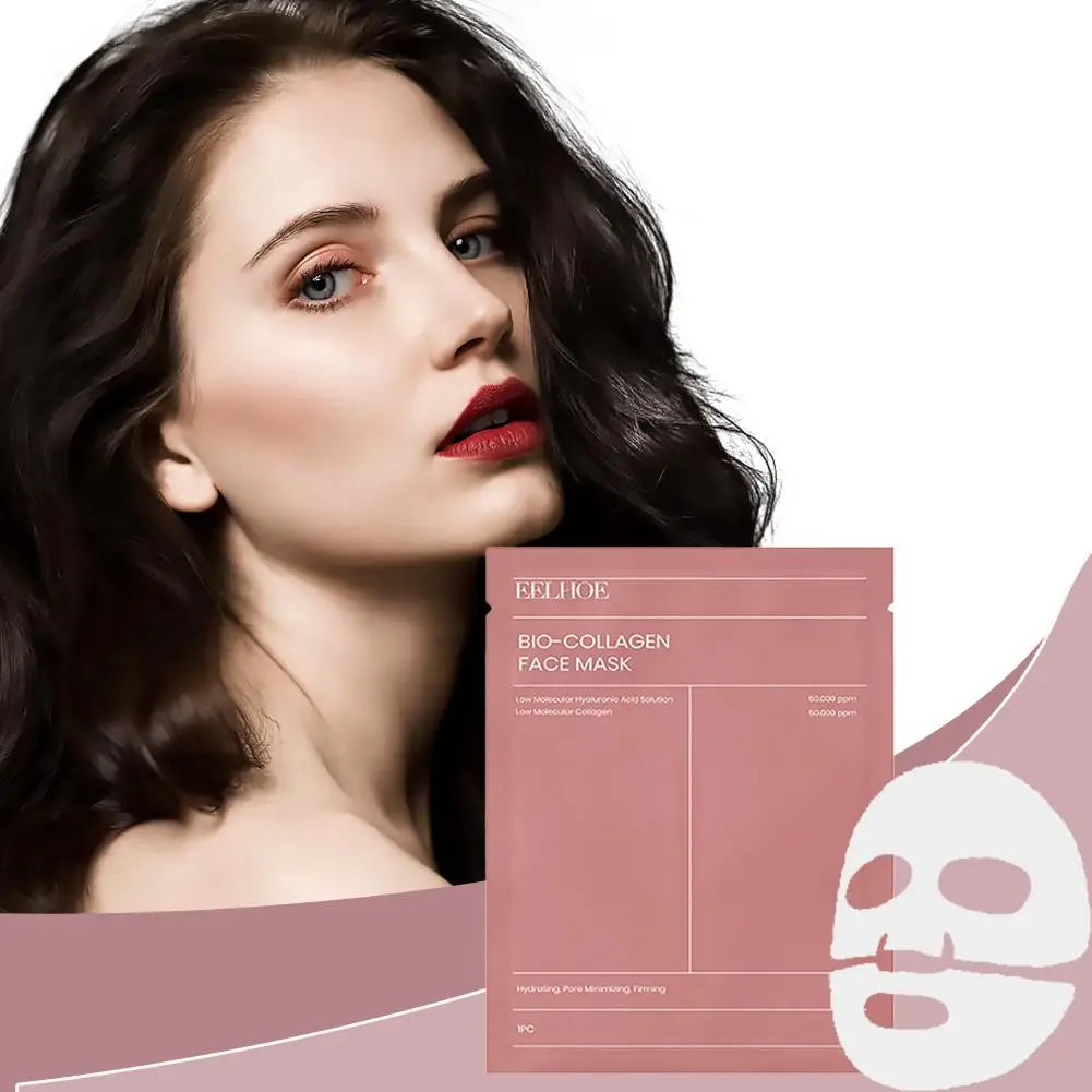 Bio Collagen Face Mask | Deep Hydrating & Pore Minimizing | Overnight Skin Care