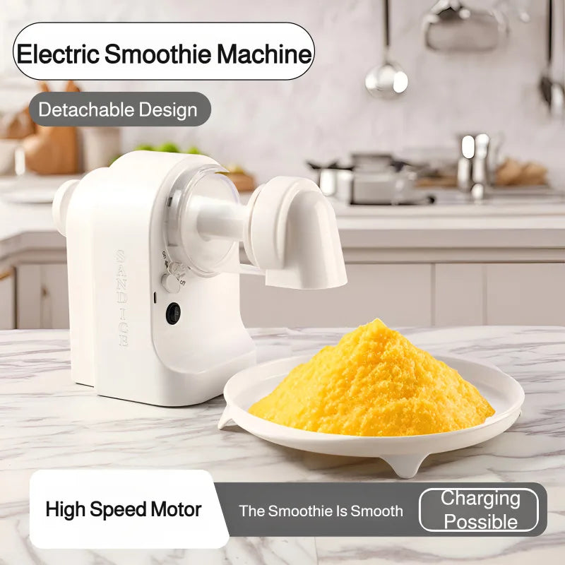 Electric Slush & Shaved Ice Machine | Portable & Wireless