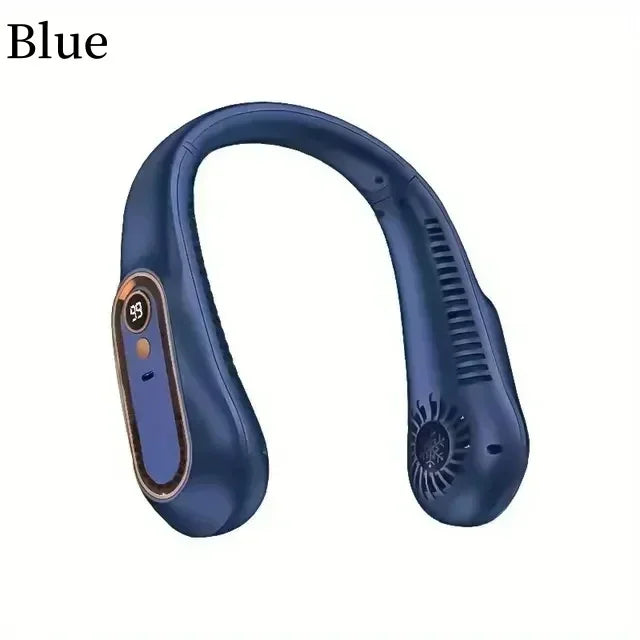 Portable Neck Fan | Bladeless & USB Rechargeable | 5 Speed Settings
