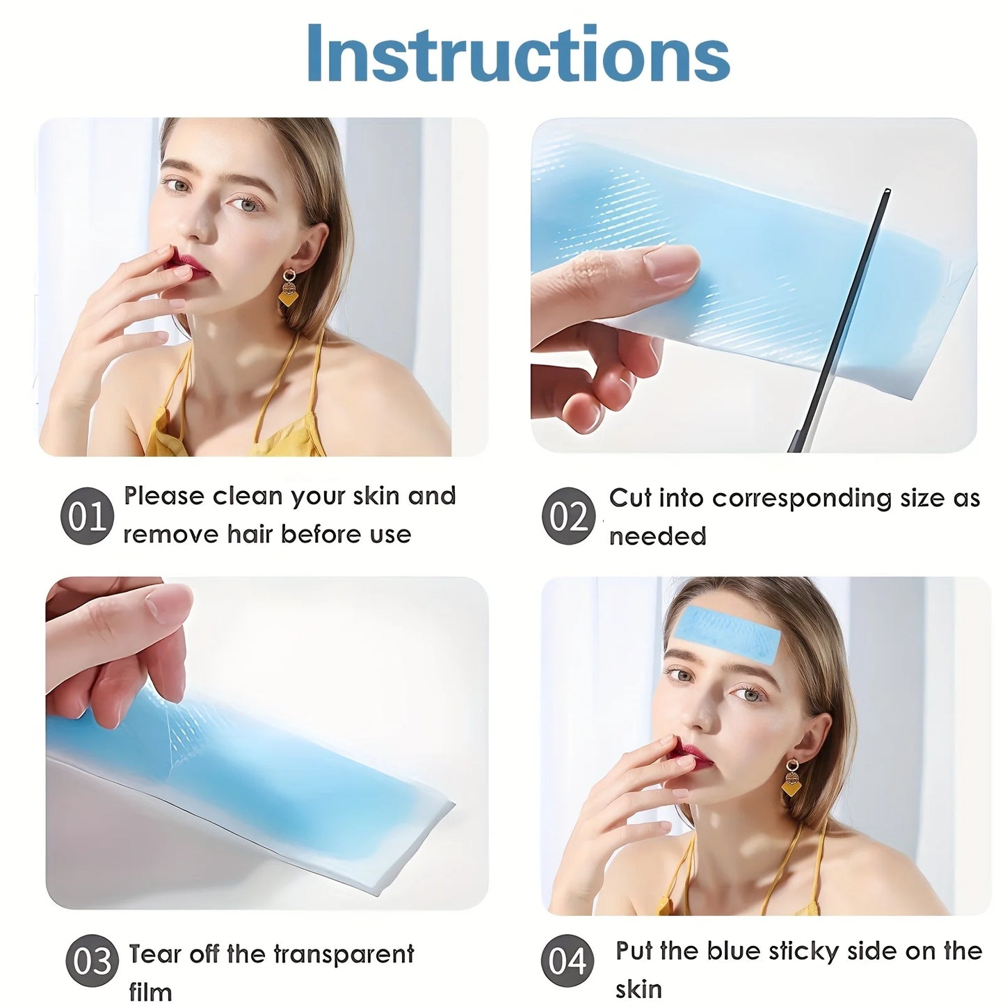 Cooling Gel Patches | Instant Relief for Fever, Headache & Heat | Hydrogel