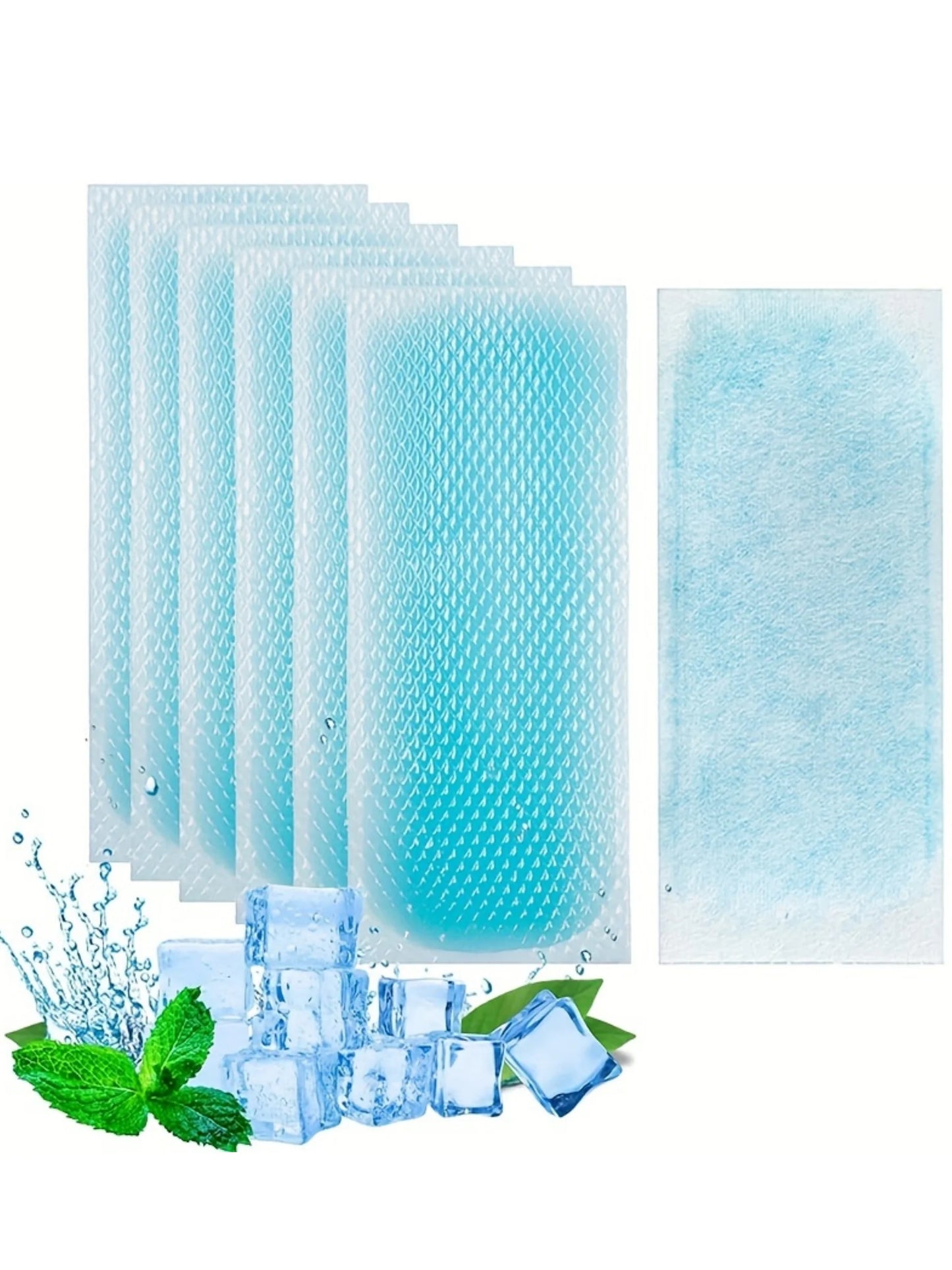 Cooling Gel Patches | Instant Relief for Fever, Headache & Heat | Hydrogel